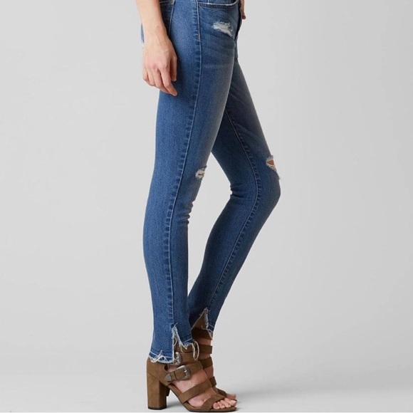 NWOT Buckle Flying Monkey Mid-Rise Ankle Skinny Stretch Jean 25 - Picture 5 of 7